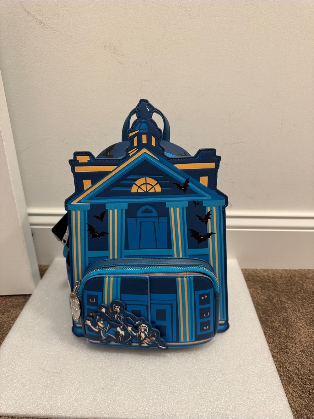 Loungefly Disney haunted mansion stoop mini backpack NWT